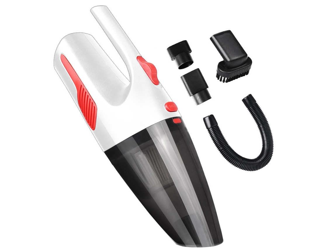 Aspirador de Mano Inalámbrico con LED, Recargable y Filtro de Acero NEVEANCE