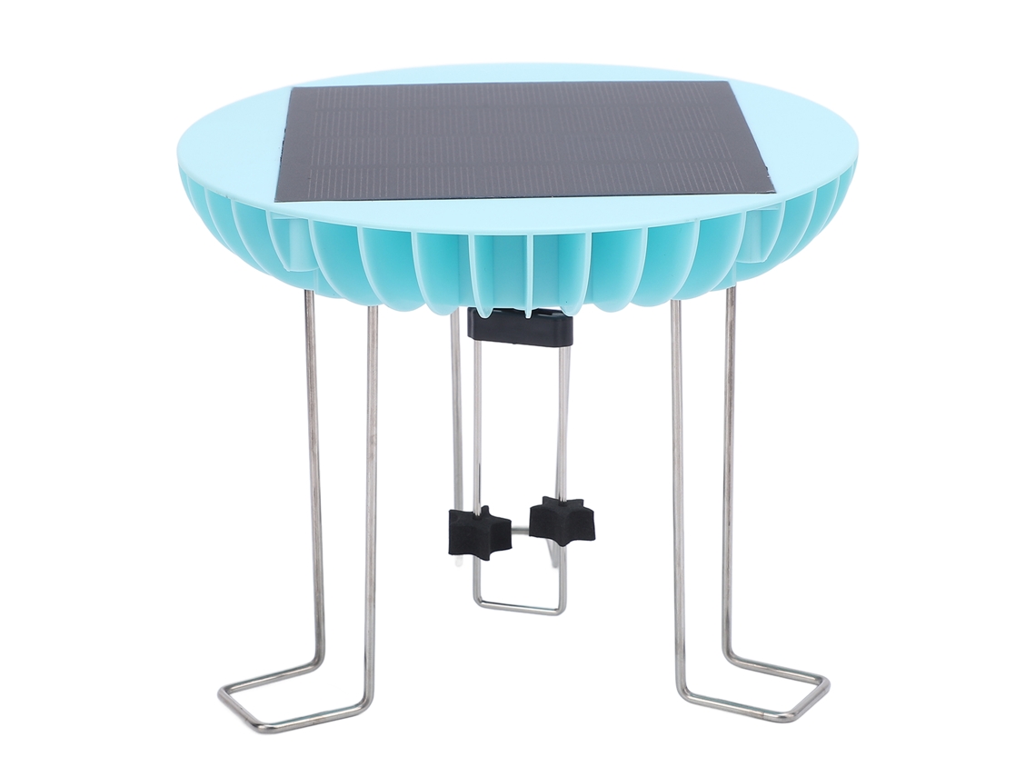Agitador de agua solar de 0,5 W con panel solar para bebederos de pájaros | MARCA