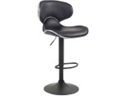 DUDECOR Taburete Alto Horten Negro