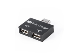 Extensor De Carga (salida Usb Dual, Interfaz De Carga De Uno A Dos)