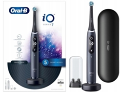 Cepillo de dientes eléctrico Oral-B Io Serie 7 Negro Accesorios incluidos Estación de carga