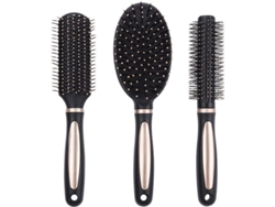 Peine Ovalado Antiestático Con Cojín De Aire Para Desenredar El Cabello, 3 Unidades.