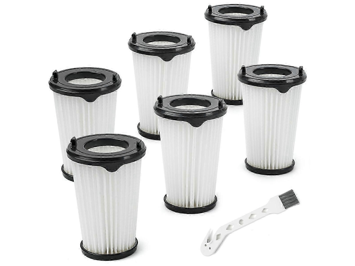 Paquete de 6 filtros CX7 para AEF150, filtro de repuesto para CX7-2, aspiradora de mano QX8 con batería para mascotas