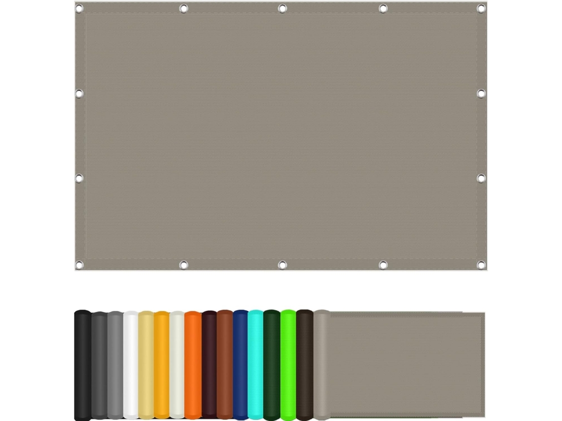 Pantalla Privacidad, Hdpe, Protección Uv, Para Jardín