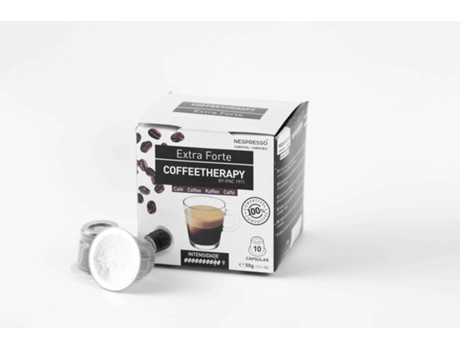 Cápsulas COFFEETHERAPY Extra Fuerte (10 Cápsulas - Compatible Nespresso)
