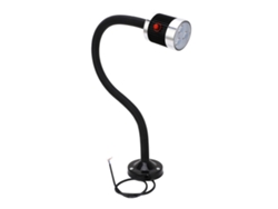 Ycy-luz De Trabajo Led De Cuello De Cisne Con Base Magnética Redonda Para Máquinas Herramienta Cnc 3w Ac220v