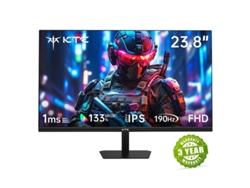 Monitor para juegos KTC H24F8 IPS FHD de 23,8" y 190 Hz, colores realistas, resolución 1920 x 1080, HDR10, tiempo de respuesta rápido para juegos.