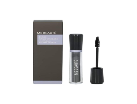 Máscara de Pestañas M2 Beauté Black Nano Nutritivo 6 ml