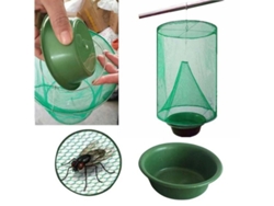Una Trampa Para Moscas Colgante Reutilizable Que Atrapa Moscas Y Abejas.