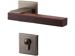 Cerradura De Puerta China For Interiores, Silenciosa, For Dormitorio, Con División, Madera, Succión Magnética,