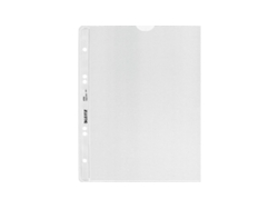 Funda para documentos Leitz Extra Fuerte, A5, PP, Texturizada, 0,13 mm, Abierta en la parte superior, A prueba de documentos, Perforación 80 x 80 x 80 mm, Esselte Leitz (4705 00 03)
