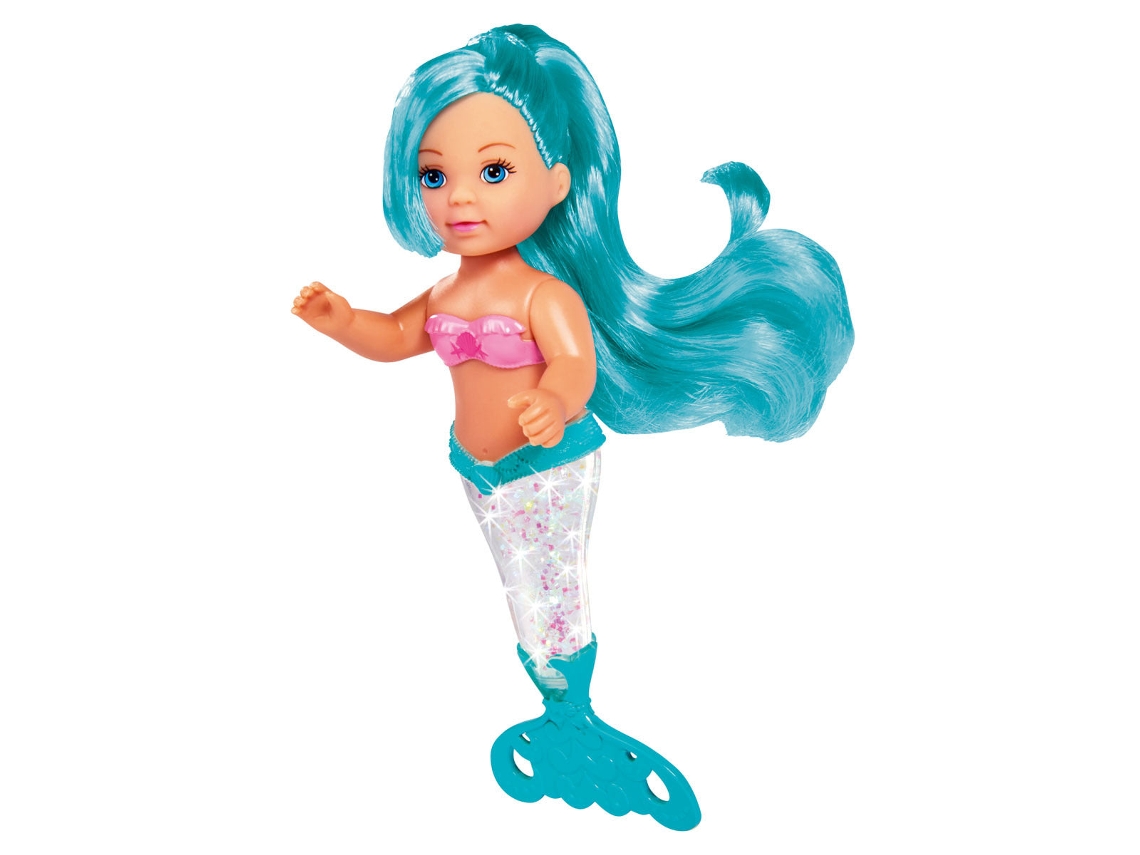 Evi Love Glitter Muñeca Sirena Brillante Surtido