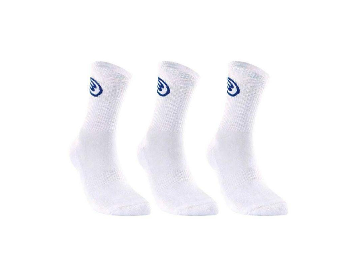 Calcetines Bullpadel Bp262 Blanco 3 Pares