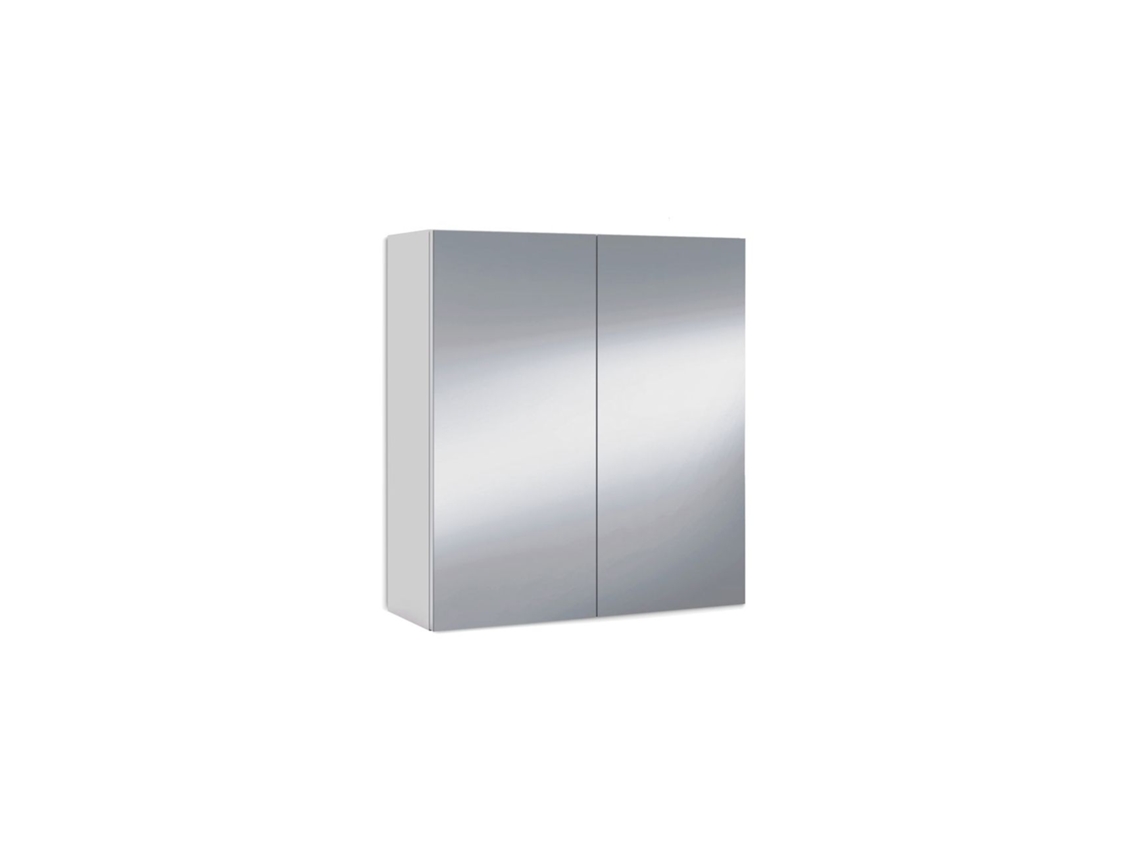 Armario camerino con espejo Blanco brillo 60 x 65 x 21cm cm