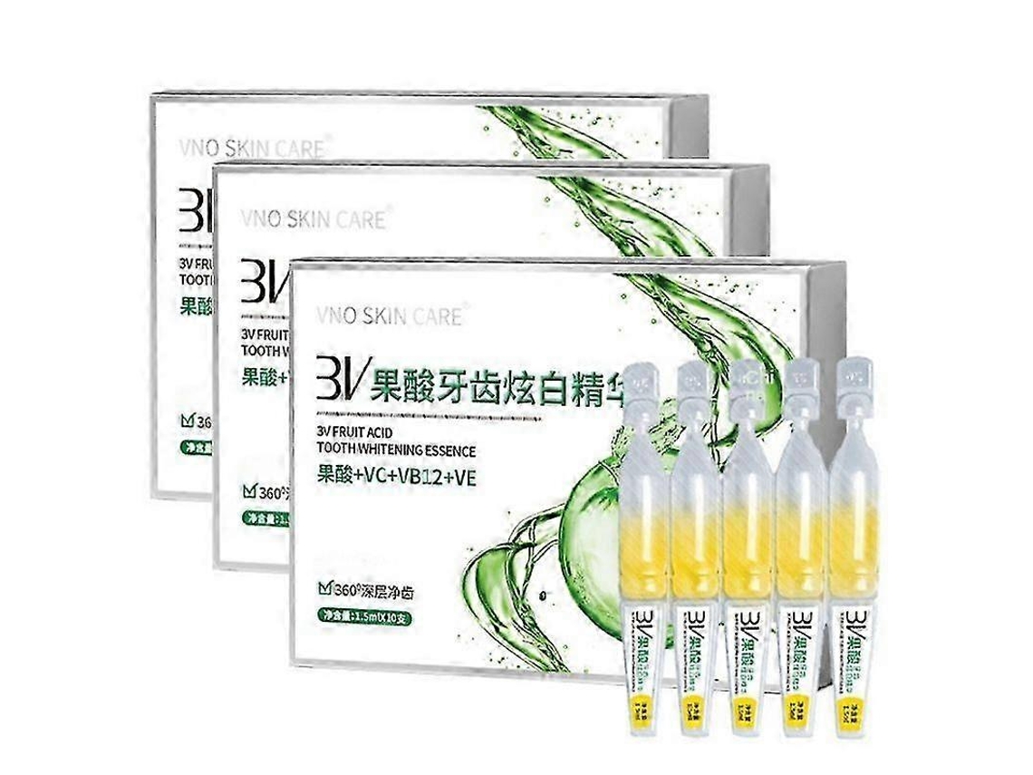 Creme Dental Tlopa Ampola Sérum Essencial Clareamento Com Ácido Frutíco Cuidado Bucal Whitening Toothpaste