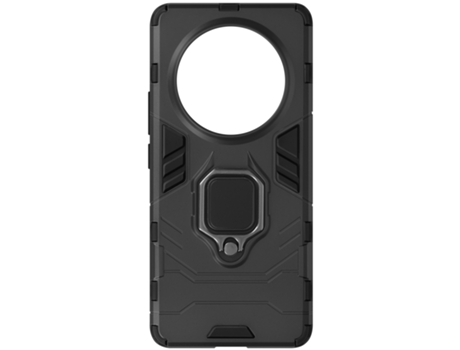 AVIZAR Carcasa Realme 12 Pro 5G y 12 Pro Plus 5G Antigolpe Anilla Metálica Negro