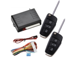 Kit De Sistema De Alarma Para Automóvil, Cerradura De Puerta Central, Llave Y Control Remoto.