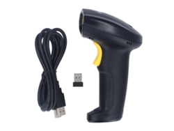 Escáner De Código De Barras 1d Inalámbrico Con Bluetooth, 2.4g Y Usb - 2 En 1 - Portátil Para El Pago Exprés En Supermercados.