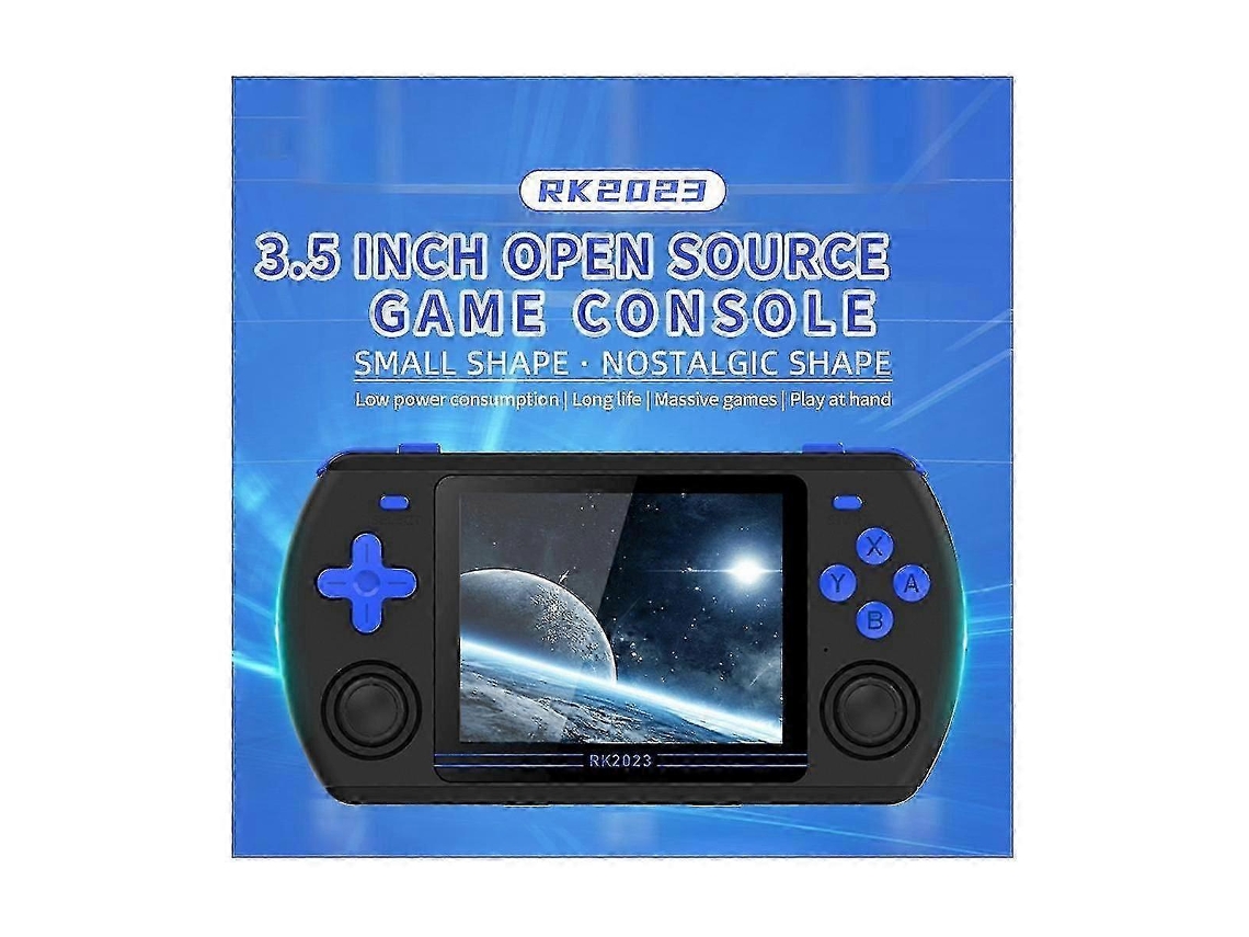 Consola Retro Rk2023 De 3,5 Pulgadas, 16 Gb 64 Gb, Pantalla Ips 43, Rk3566, Consola De Juegos Portátil Con Doble Altavoz (b)