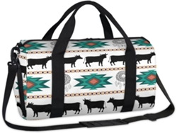 Bolsa Deportiva Estampado Caballo Azteca Atrapasueños Bolsa Fin Semana Viaje Gimnasio Para Niños Niñas Muje