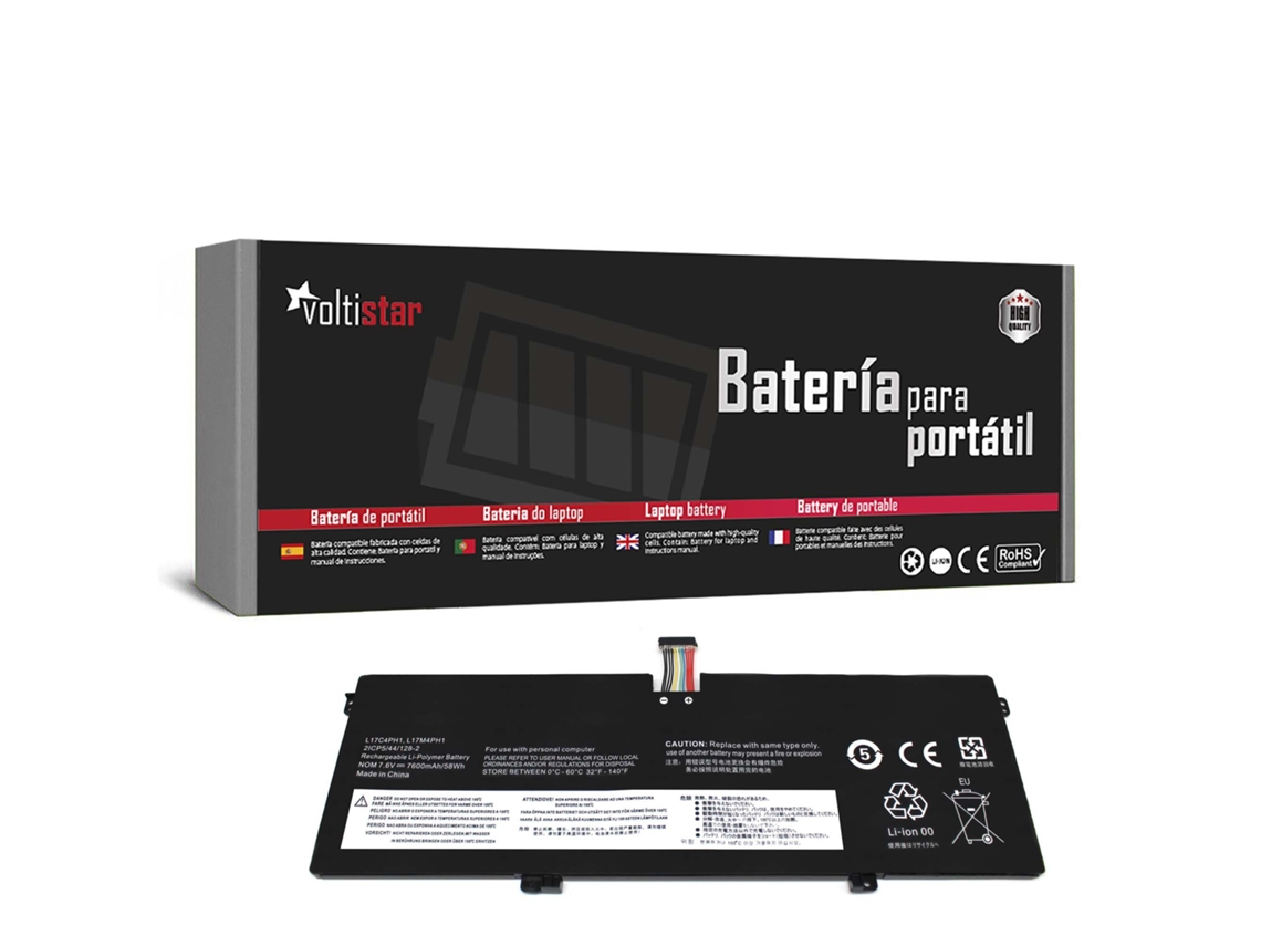 Batería para portátil Lenovo Yoga 7 Pro C930 C930 13ikb L17c4ph1 L17m4ph1 Voltistar