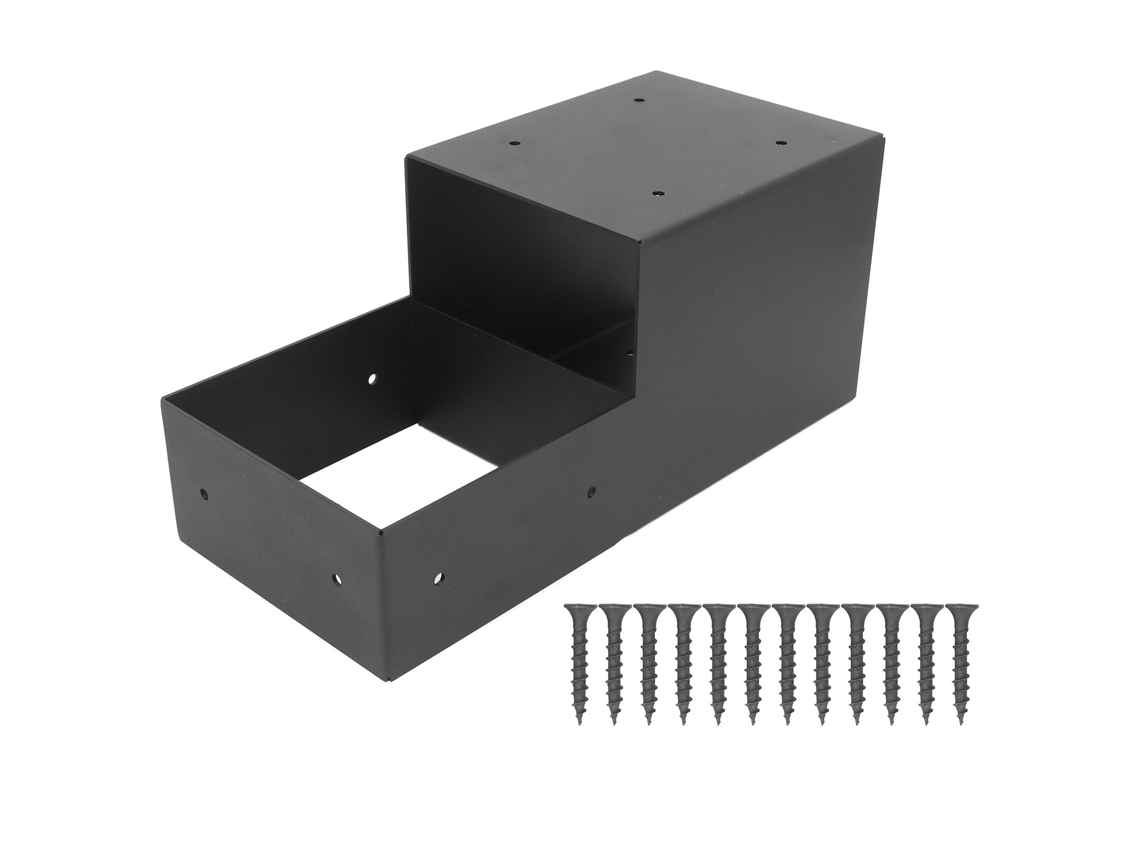 Soporte universal para pérgola galvanizado de doble capa resistente a la intemperie