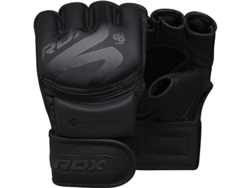 Guantes para MMA RDX (Unisex - Negro - M)