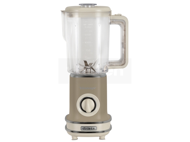 Batidora de Vaso ARIETE 568 Frullatore Vintage (500 W - 1.5 L - Beige)