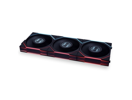 Ventilador LIAN LI Uni Tl Lcd Reverse Series Negro 120Mm Pa