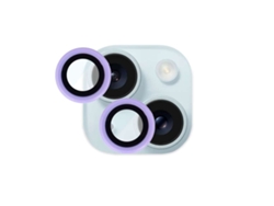 Cubre Objetivo Fluorescente Malva Para Iphone 15