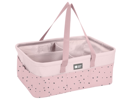 Organizador de pañales KIKKA BOO Bear With Me Rosa