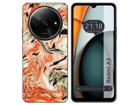 Funda para Xiaomi Redmi A3 TUMUNDOSMARTPHONE Silicona Multicolor