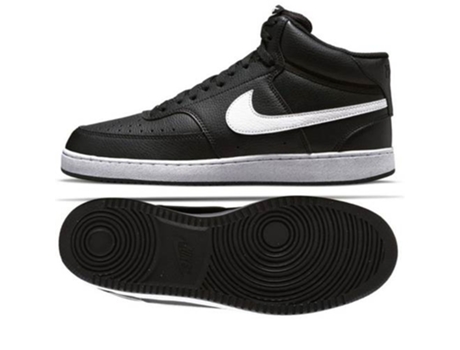 Zapatillas NIKE Court Vision Mid Next Nature Hombre (47,5 - Negro)
