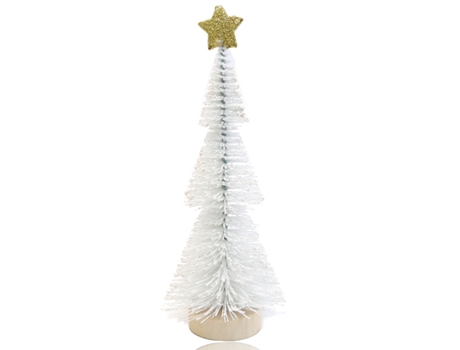 Adorno de Navidad TUSERXLN Nieve BICHO DE ESTIMAÇÁO Blanco