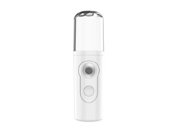 Belleza Facial Vaporizador De Viaje Humidificador Mini Vapor Facial Portátil Pulverizador Facial Instrumento Hidratante Blanco Yizhood