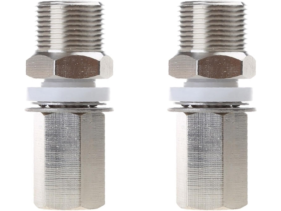Adaptador De Antena 2x S216 3/8" 24 A So239 (so-239) Rosca 3/8-24