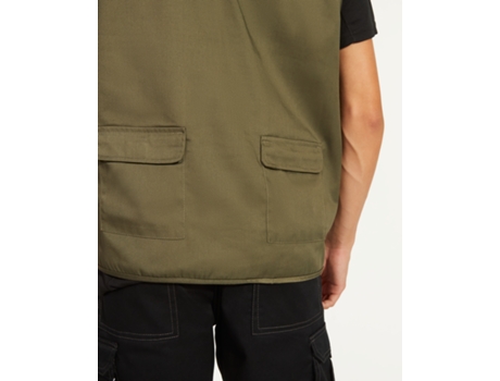 Chaleco para Unisex ROLY Multibolsillos Laboral Negro (Talla: 3XL)