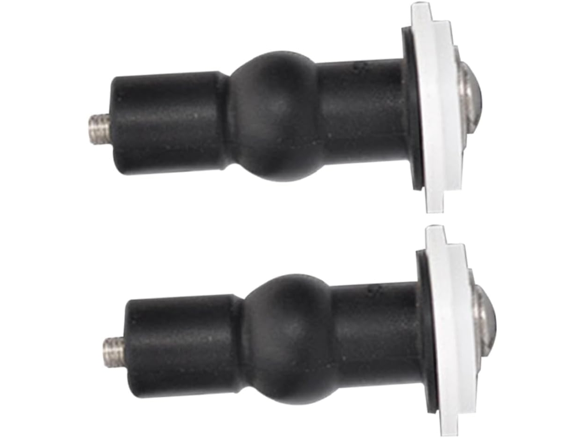 Juego de 2 tornillos para inodoro, accesorios para la instalación de la tapa, tornillo de expansión Gokoco