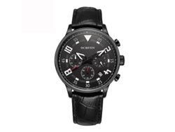 Reloj de cuarzo multifuncional Ochstin 6050b Hengrongshen de cuero para hombre