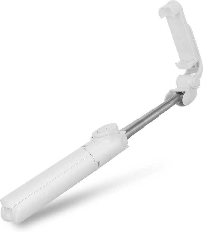 Palo Selfie Bluetooth con mando brazo extensible 68 cm blanco y stick avizar trepwhsstr12