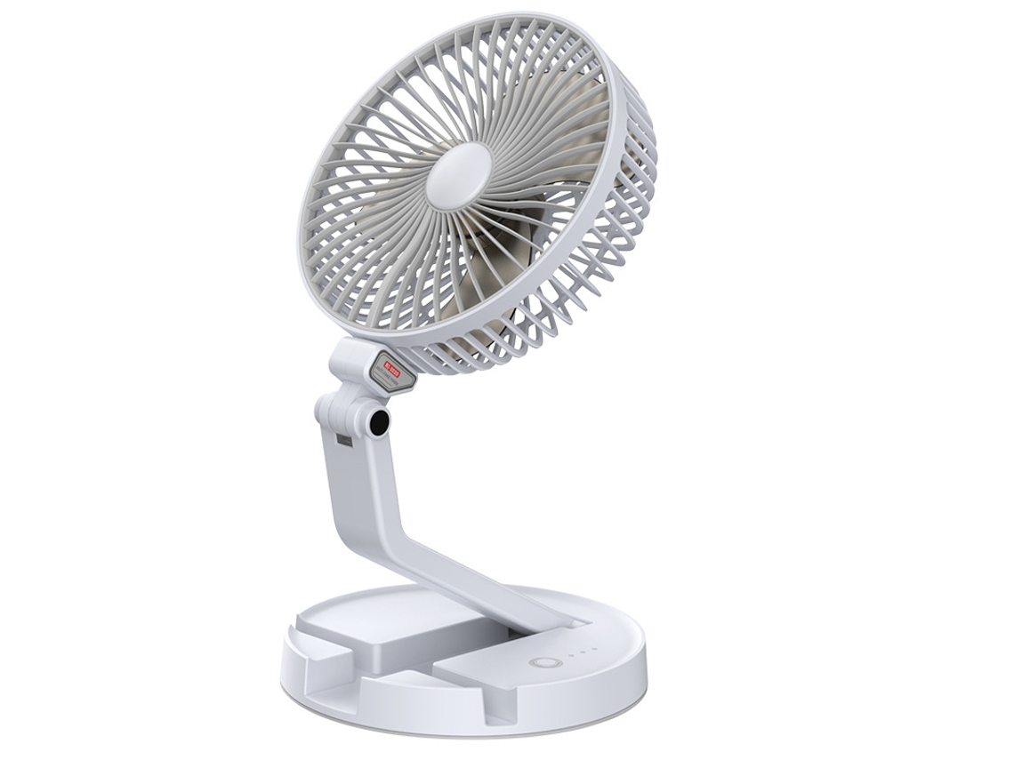 Abanico Plegable (lámpara De Escritorio Retráctil De Carga Usb)