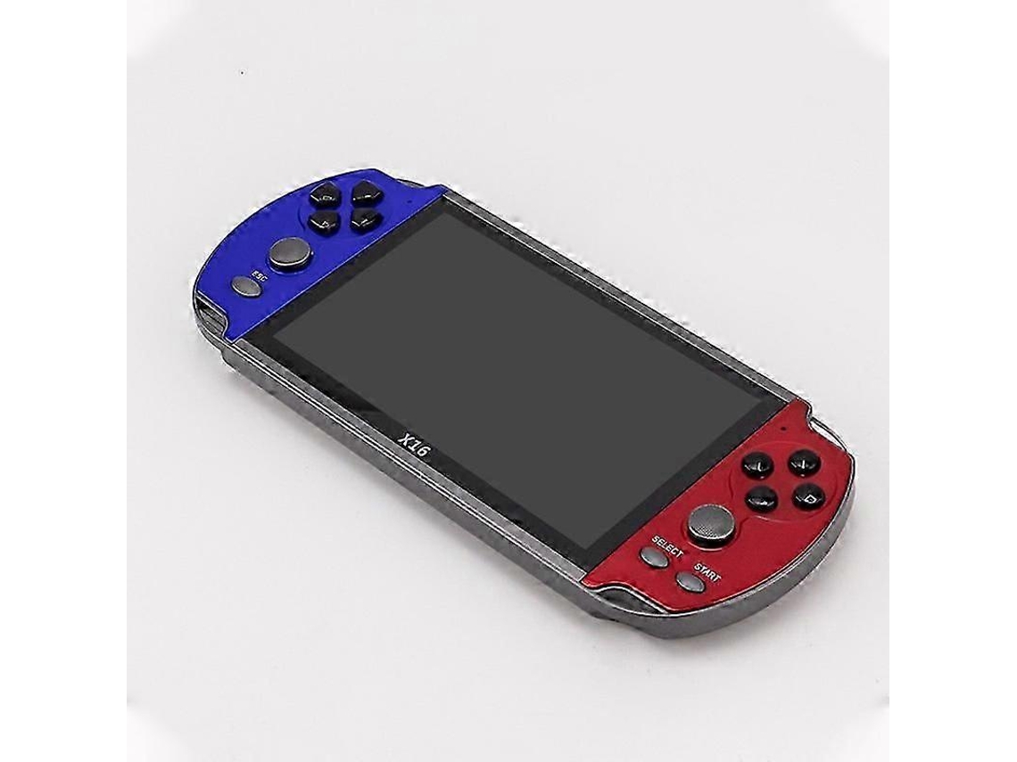 Consola De Videojuegos Clásica Retro De Pantalla Grande X16 De 6,5 Pulgadas Con 8 Gb De Ram Y 16 Gb De Almacenamiento Integrados.
