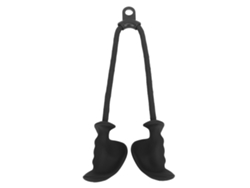Vlrla-2026cuerda Para Triceps Pull Down Doble Cabeza Ejercicios De Triceps Y Abdominales Gym Rope