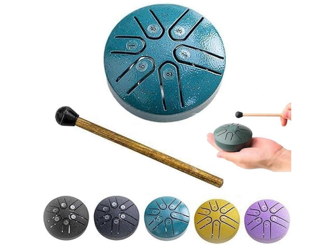 Tambores De Lluvia De Acero Con 6 Notas, Tambores Para Exteriores Para Yoga Y Meditación.