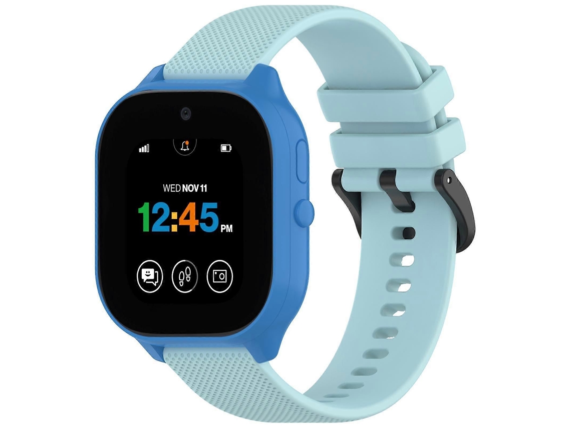 Reloj infantil GOKOCO de silicona texturizada de 20 mm para Verizon Gizmo Watch 3