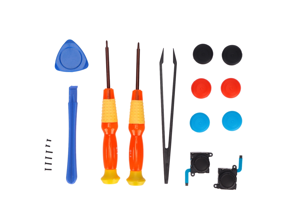 Kit De Herramientas De Reparación De Joystick De 19 Piezas, Herramientas De Reparación De Gamepad Multifunción Para