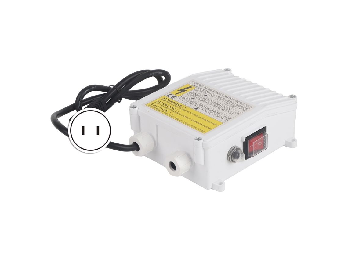 2026velora-caja De Control De Bomba Con Protección Térmica Para Bombas Sumergibles De Pozo Profundo Hogareñas 0.75kw 1hp 110v Us