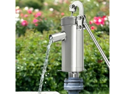 Bomba de agua manual de acero inoxidable Bomba de agua manual Bomba de agua manual para aguas subterráneas hasta 10 m de profundidad Ehstmind