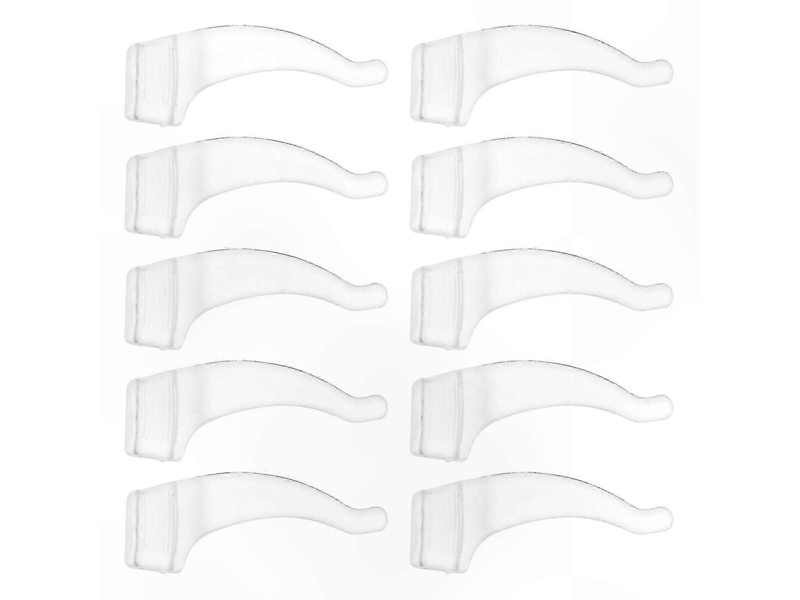 20 pares de almohadillas de silicona suave para gafas, cómodas y antideslizantes, para gafas Rosewell.