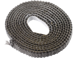 Junta Autoadhesiva Para Estufa De Leña, Cinta Plana De Fibra De Vidrio 2mm X 10mm X 2m, Cuerda De Sellado A Altas